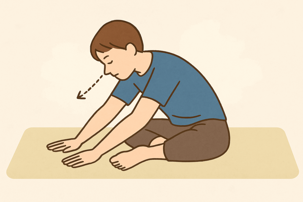 梨状筋のストレッチ