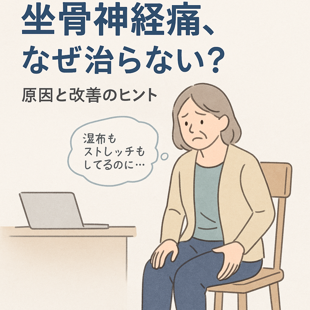 坐骨神経痛なぜ良くならい